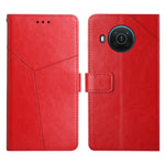 Custodia per telefono in pelle flip orizzontale con cuciture a Y, For Nokia G300, For Nokia X10 / X20, For Nokia XR20