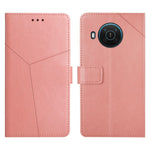 Custodia per telefono in pelle flip orizzontale con cuciture a Y, For Nokia G300, For Nokia X10 / X20, For Nokia XR20