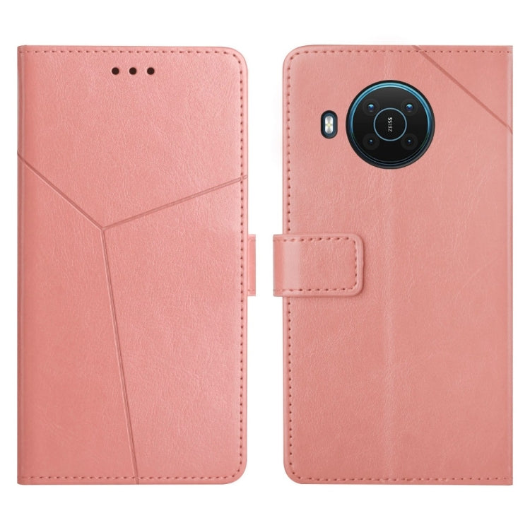 Custodia per telefono in pelle flip orizzontale con cuciture a Y, For Nokia G300, For Nokia X10 / X20, For Nokia XR20