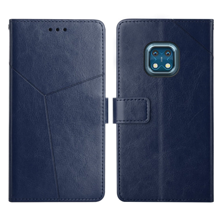 Custodia per telefono in pelle flip orizzontale con cuciture a Y, For Nokia G300, For Nokia X10 / X20, For Nokia XR20