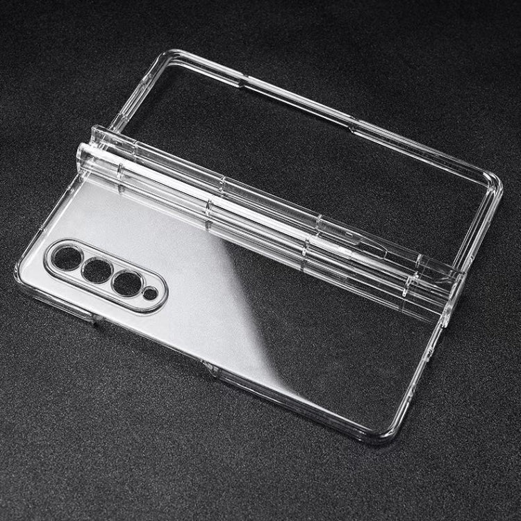 Custodia protettiva antiurto per telefono in TPU + PC con slot per penna, For Samsung Galaxy Z Fold3 5G