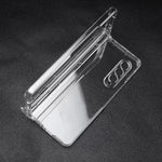 Custodia protettiva antiurto per telefono in TPU + PC con slot per penna, For Samsung Galaxy Z Fold3 5G