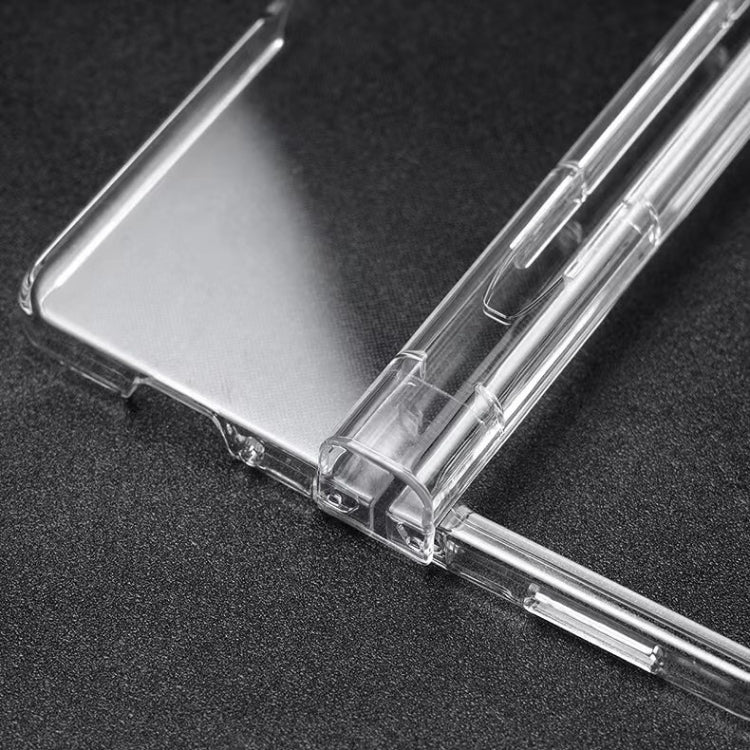 Custodia protettiva antiurto per telefono in TPU + PC con slot per penna, For Samsung Galaxy Z Fold3 5G