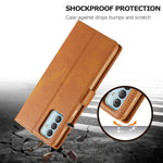 LC.IMEEKE Custodia per cellulare in pelle di vitello, For Samsung Galaxy M23 5G/F23 5G