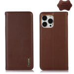 Custodia portafoglio in pelle per iPhone 13 Pro Max