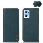 KHAZNEH Custodia per telefono in pelle di vacchetta con strato superiore nappa, For OPPO A96 5G CN Version / Reno7 Z 5G, For OPPO Find X5 5G, For OPPO Find X5 Pro 5G, For OPPO Realme 9 Pro+, For OPPO Realme 9 Pro, For OPPO Realme 9i/A36 4G/A76 4G/A96 4...