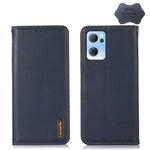 KHAZNEH Custodia per telefono in pelle di vacchetta con strato superiore nappa, For OPPO A96 5G CN Version / Reno7 Z 5G, For OPPO Find X5 5G, For OPPO Find X5 Pro 5G, For OPPO Realme 9 Pro+, For OPPO Realme 9 Pro, For OPPO Realme 9i/A36 4G/A76 4G/A96 4...
