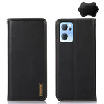 KHAZNEH Custodia per telefono in pelle di vacchetta con strato superiore nappa, For OPPO A96 5G CN Version / Reno7 Z 5G, For OPPO Find X5 5G, For OPPO Find X5 Pro 5G, For OPPO Realme 9 Pro+, For OPPO Realme 9 Pro, For OPPO Realme 9i/A36 4G/A76 4G/A96 4...