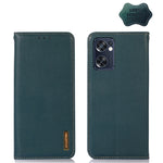 KHAZNEH Custodia per telefono in pelle di vacchetta con strato superiore nappa, For OPPO A96 5G CN Version / Reno7 Z 5G, For OPPO Find X5 5G, For OPPO Find X5 Pro 5G, For OPPO Realme 9 Pro+, For OPPO Realme 9 Pro, For OPPO Realme 9i/A36 4G/A76 4G/A96 4...