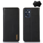 KHAZNEH Custodia per telefono in pelle di vacchetta con strato superiore nappa, For OPPO A96 5G CN Version / Reno7 Z 5G, For OPPO Find X5 5G, For OPPO Find X5 Pro 5G, For OPPO Realme 9 Pro+, For OPPO Realme 9 Pro, For OPPO Realme 9i/A36 4G/A76 4G/A96 4...