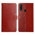Custodia per telefono in pelle flip orizzontale con cuciture a Y, For OPPO A8 / A31, For OPPO A9 2020, For OPPO A15 / A15s, For OPPO A92 / A52