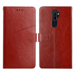 Custodia per telefono in pelle flip orizzontale con cuciture a Y, For OPPO A8 / A31, For OPPO A9 2020, For OPPO A15 / A15s, For OPPO A92 / A52