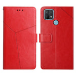 Custodia per telefono in pelle flip orizzontale con cuciture a Y, For OPPO A8 / A31, For OPPO A9 2020, For OPPO A15 / A15s, For OPPO A92 / A52