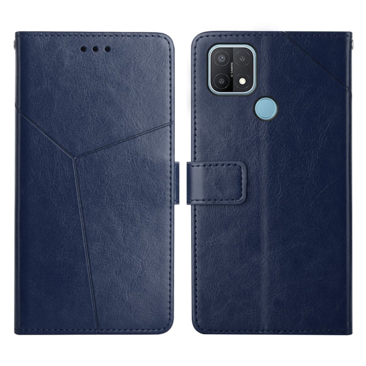 Custodia per telefono in pelle flip orizzontale con cuciture a Y, For OPPO A8 / A31, For OPPO A9 2020, For OPPO A15 / A15s, For OPPO A92 / A52