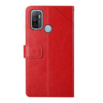 Custodia per telefono in pelle flip orizzontale con cuciture a Y, For OPPO A53 4G, For OPPO A54 / A16 4G, For OPPO A54 5g, For OPPO A55S Japan Version