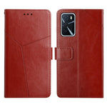 Custodia per telefono in pelle flip orizzontale con cuciture a Y, For OPPO A53 4G, For OPPO A54 / A16 4G, For OPPO A54 5g, For OPPO A55S Japan Version