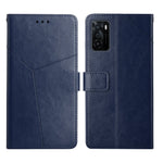 Custodia per telefono in pelle flip orizzontale con cuciture a Y, For OPPO A53 4G, For OPPO A54 / A16 4G, For OPPO A54 5g, For OPPO A55S Japan Version