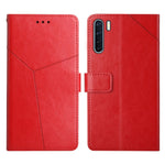 Custodia per telefono in pelle flip orizzontale con cuciture a Y, For OPPO A91, For OPPO A92s / Reno4 Z 5G, For OPPO A93S 5G, For OPPO A94 4G