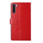 Custodia per telefono in pelle flip orizzontale con cuciture a Y, For OPPO A91, For OPPO A92s / Reno4 Z 5G, For OPPO A93S 5G, For OPPO A94 4G