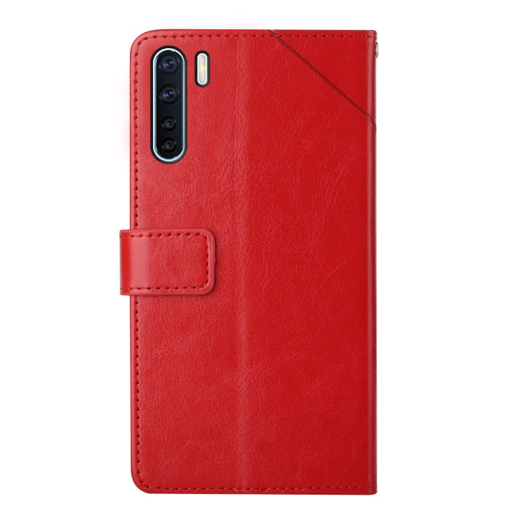 Custodia per telefono in pelle flip orizzontale con cuciture a Y, For OPPO A91, For OPPO A92s / Reno4 Z 5G, For OPPO A93S 5G, For OPPO A94 4G