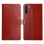 Custodia per telefono in pelle flip orizzontale con cuciture a Y, For OPPO A91, For OPPO A92s / Reno4 Z 5G, For OPPO A93S 5G, For OPPO A94 4G