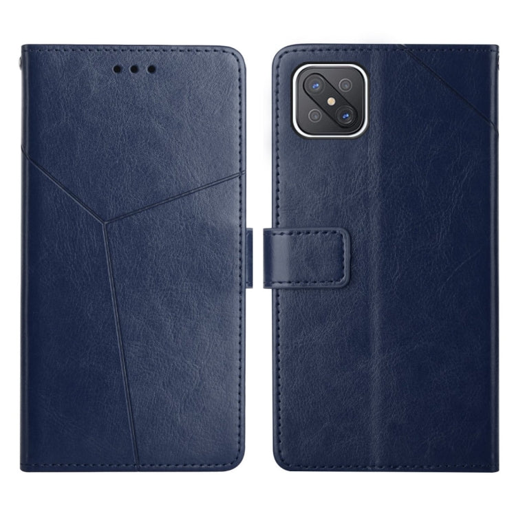 Custodia per telefono in pelle flip orizzontale con cuciture a Y, For OPPO A91, For OPPO A92s / Reno4 Z 5G, For OPPO A93S 5G, For OPPO A94 4G