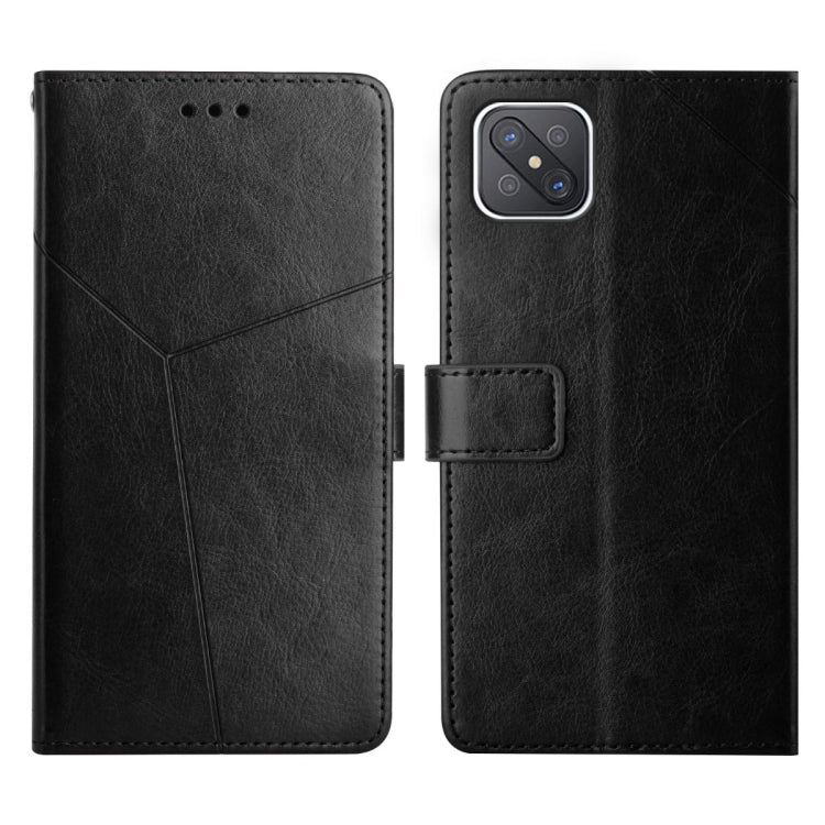 Custodia per telefono in pelle flip orizzontale con cuciture a Y, For OPPO A91, For OPPO A92s / Reno4 Z 5G, For OPPO A93S 5G, For OPPO A94 4G