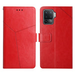 Custodia per telefono in pelle flip orizzontale con cuciture a Y, For OPPO A91, For OPPO A92s / Reno4 Z 5G, For OPPO A93S 5G, For OPPO A94 4G