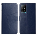 Custodia per telefono in pelle flip orizzontale con cuciture a Y, For OPPO A94 5G, For OPPO F17, For OPPO F17 Pro, For OPPO A74 4G / F19