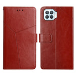 Custodia per telefono in pelle flip orizzontale con cuciture a Y, For OPPO A94 5G, For OPPO F17, For OPPO F17 Pro, For OPPO A74 4G / F19