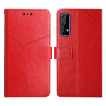 Custodia per telefono in pelle flip orizzontale con cuciture a Y, For OPPO Realme 7 4G, For OPPO Realme 7 Pro, For OPPO Realme 8 5G, For OPPO Realme 8 / 8 Pro