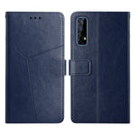 Custodia per telefono in pelle flip orizzontale con cuciture a Y, For OPPO Realme 7 4G, For OPPO Realme 7 Pro, For OPPO Realme 8 5G, For OPPO Realme 8 / 8 Pro