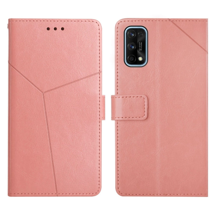 Custodia per telefono in pelle flip orizzontale con cuciture a Y, For OPPO Realme 7 4G, For OPPO Realme 7 Pro, For OPPO Realme 8 5G, For OPPO Realme 8 / 8 Pro