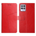 Custodia per telefono in pelle flip orizzontale con cuciture a Y, For OPPO Realme 8i, For OPPO Realme C11, For OPPO Realme C15 / C20, For OPPO Realme GT