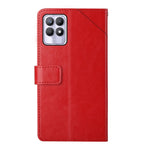 Custodia per telefono in pelle flip orizzontale con cuciture a Y, For OPPO Realme 8i, For OPPO Realme C11, For OPPO Realme C15 / C20, For OPPO Realme GT