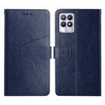Custodia per telefono in pelle flip orizzontale con cuciture a Y, For OPPO Realme 8i, For OPPO Realme C11, For OPPO Realme C15 / C20, For OPPO Realme GT