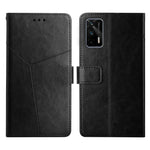 Custodia per telefono in pelle flip orizzontale con cuciture a Y, For OPPO Realme 8i, For OPPO Realme C11, For OPPO Realme C15 / C20, For OPPO Realme GT