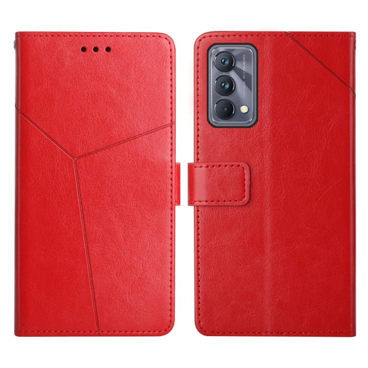 Custodia per telefono in pelle flip orizzontale con cuciture a Y, For OPPO Realme GT Master, For OPPO Reno2 Z / Reno2 F, For OPPO Reno3 Pro 5G, For OPPO Reno4 5G