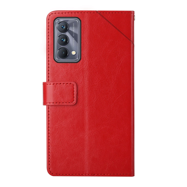 Custodia per telefono in pelle flip orizzontale con cuciture a Y, For OPPO Realme GT Master, For OPPO Reno2 Z / Reno2 F, For OPPO Reno3 Pro 5G, For OPPO Reno4 5G