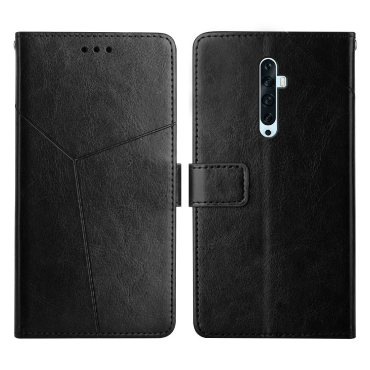 Custodia per telefono in pelle flip orizzontale con cuciture a Y, For OPPO Realme GT Master, For OPPO Reno2 Z / Reno2 F, For OPPO Reno3 Pro 5G, For OPPO Reno4 5G