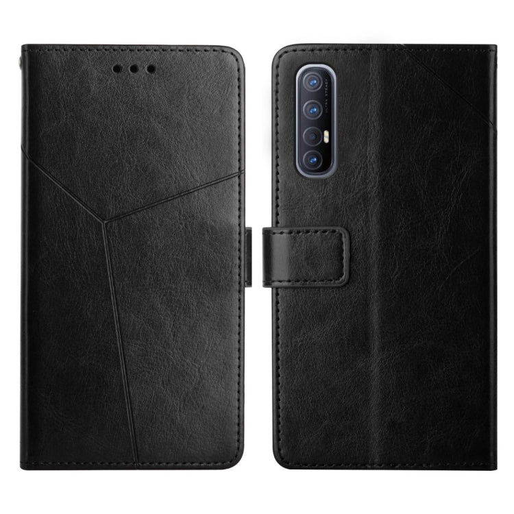 Custodia per telefono in pelle flip orizzontale con cuciture a Y, For OPPO Realme GT Master, For OPPO Reno2 Z / Reno2 F, For OPPO Reno3 Pro 5G, For OPPO Reno4 5G
