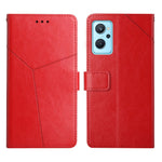 Custodia per telefono in pelle flip orizzontale con cuciture a Y, For OPPO Reno6 5G, For OPPO Reno6 Pro 5G, For OPPO Reno6 Pro+ 5G, For OPPO Realme 9i