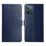 Custodia per telefono in pelle flip orizzontale con cuciture a Y, For OPPO Realme C31, For OPPO Realme C35