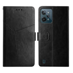 Custodia per telefono in pelle flip orizzontale con cuciture a Y, For OPPO Realme C31, For OPPO Realme C35