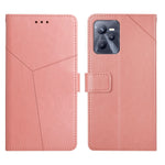 Custodia per telefono in pelle flip orizzontale con cuciture a Y, For OPPO Realme C31, For OPPO Realme C35