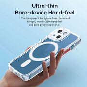 Cat-eye TPU + Custodia per telefono Magsafe in acrilico, For iPhone 13 mini, For iPhone 13, For iPhone 13 Pro, For iPhone 13 Pro Max, For iPhone 12 mini, For iPhone 12