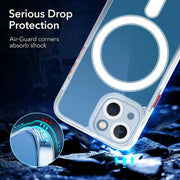 Cat-eye TPU + Custodia per telefono Magsafe in acrilico, For iPhone 13 mini, For iPhone 13, For iPhone 13 Pro, For iPhone 13 Pro Max, For iPhone 12 mini, For iPhone 12