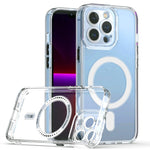 Custodia TPU acrilico compatibile MagSafe per iPhone 13 e 12