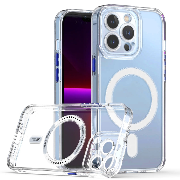 Custodia TPU acrilico compatibile MagSafe per iPhone 13 e 12