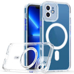 Custodia TPU acrilico compatibile MagSafe per iPhone 13 e 12